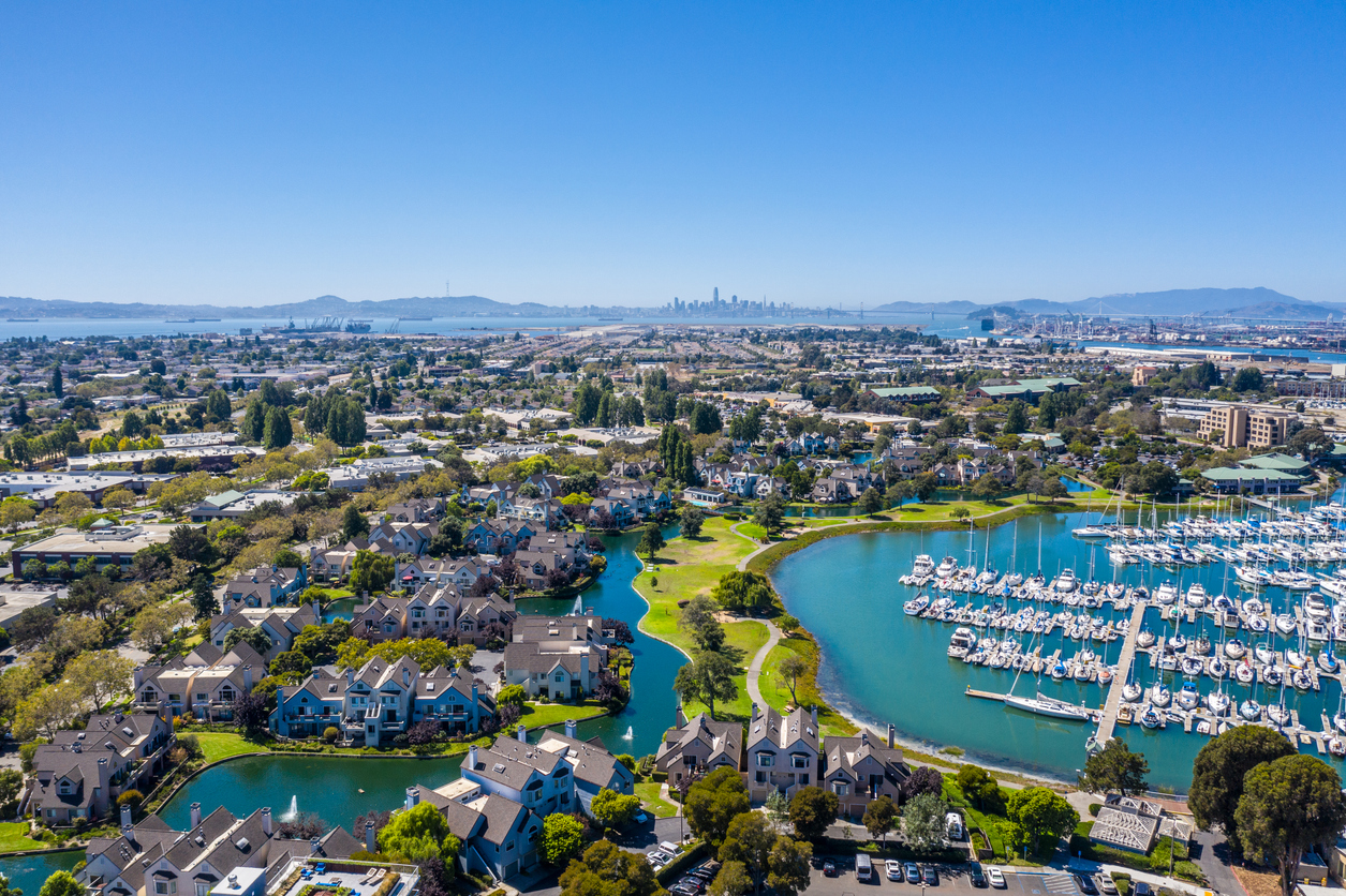 Panoramic Image of Alameda, CA